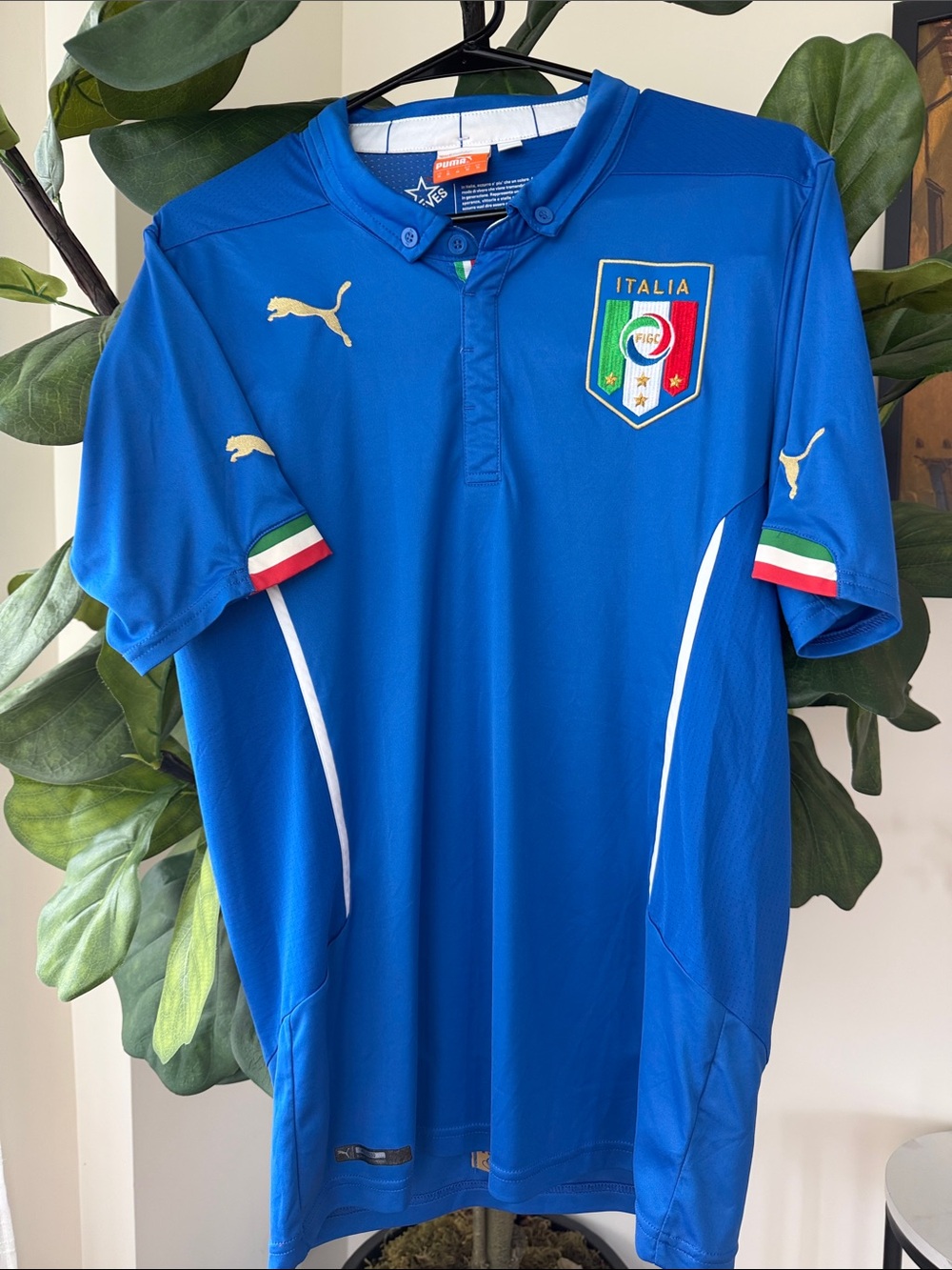 Puma Italy FIGC Blue National Team Jersey